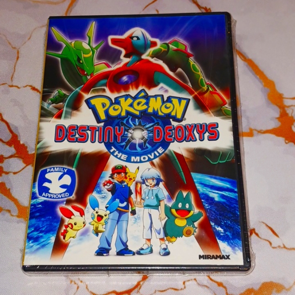 BRAND NEW POKEMON DESTINY DEOXYS THE MOVIE DVD